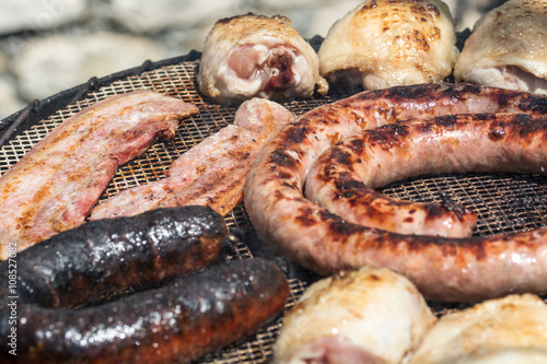 Barbecue Party in spring