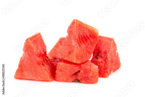 watermelon isolated on the white background