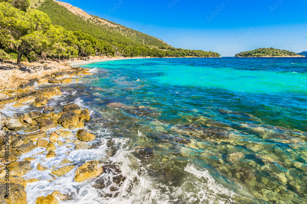 Formentor beach Majorca Spain island