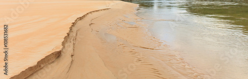 abstract shapes in the sand