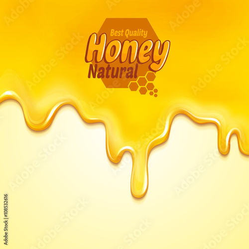 honey dripping