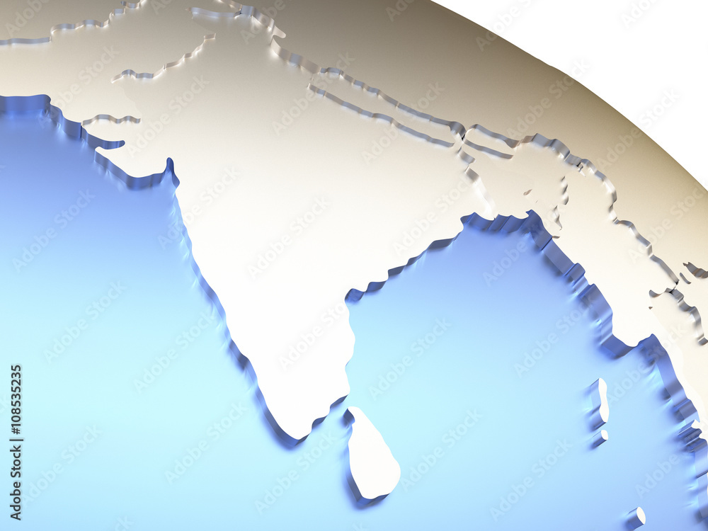 India on metallic Earth
