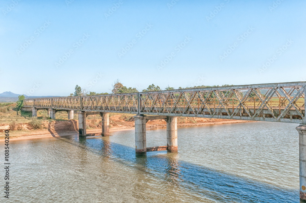 Old bridge over the Gamtoos River