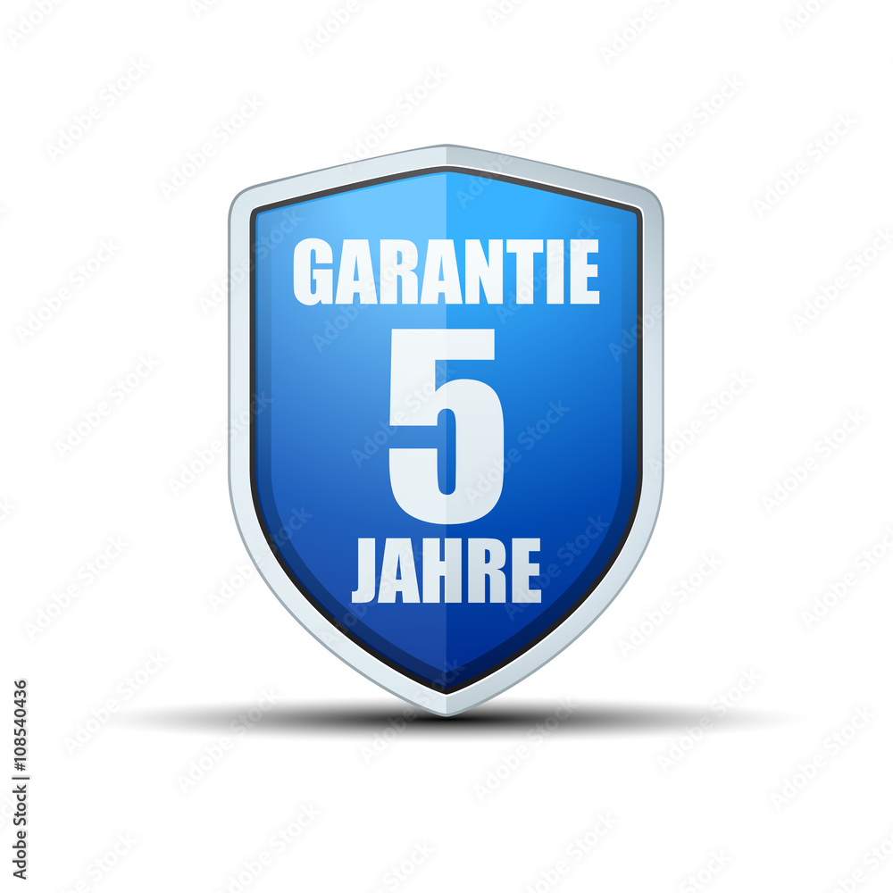 5 Year Warranty shield (non-English text - 5 Year Warranty) 5 Year Warranty shield (non-English text - 5 Year Warranty)