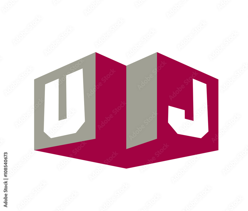 UJ Initial Logo for your startup venture UJ Initial Logo for your startup venture