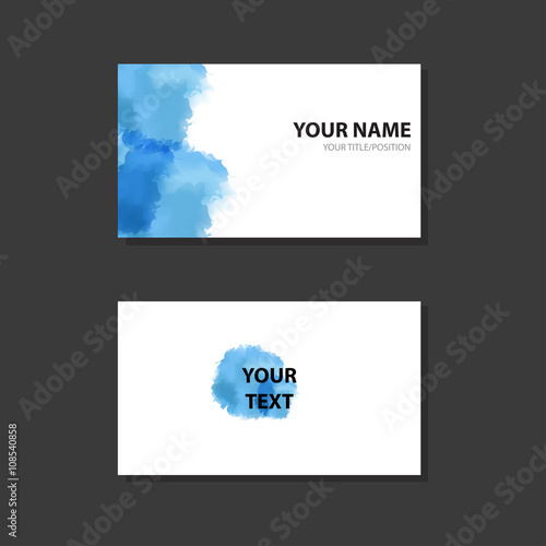 Wallpaper Mural Water color Business card Torontodigital.ca