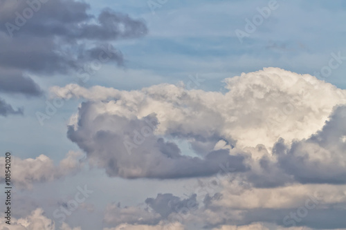 Fototapeta Naklejka Na Ścianę i Meble -  Deep blue sky and clouds