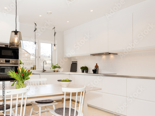 fancy kitchen interior