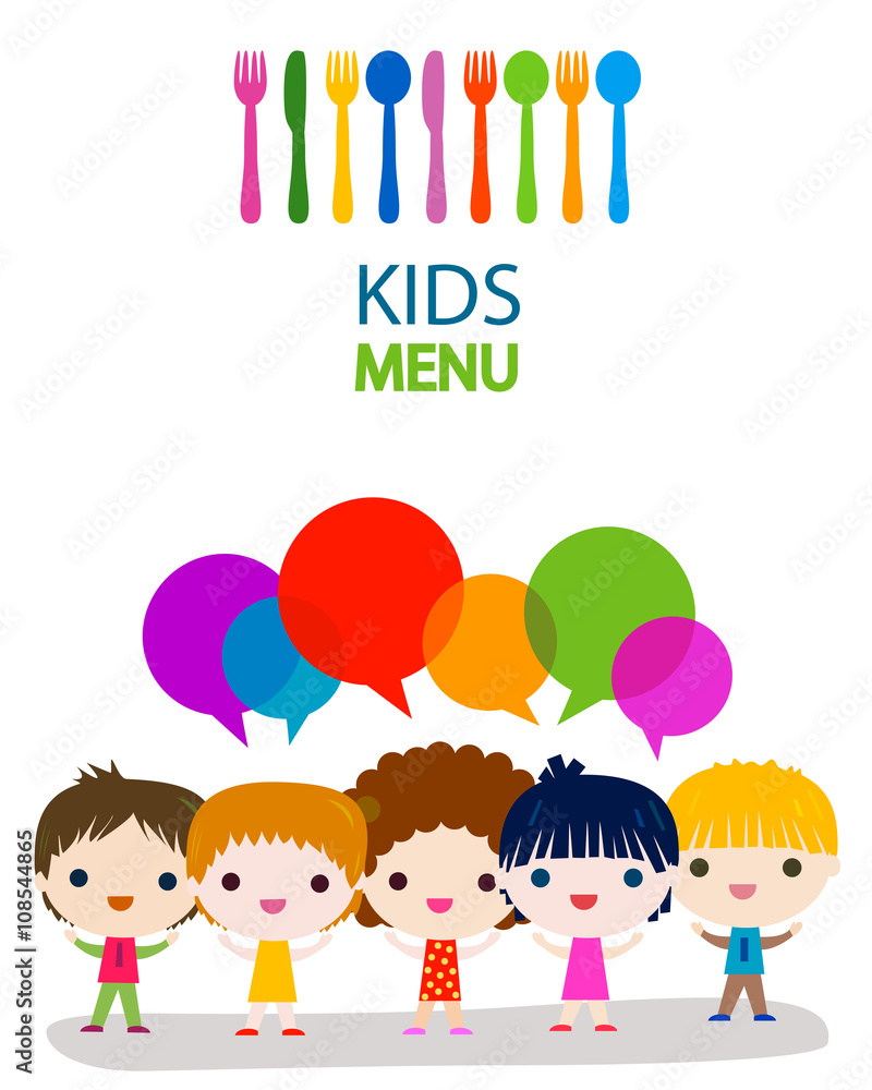 menu kids background menu kids background