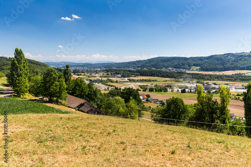 View from Mountain Lagern to Wettingen photo