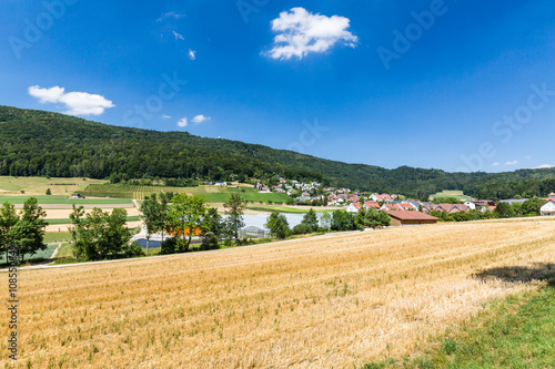 Views of the small village Boppelsen in the canton of Zurich photo