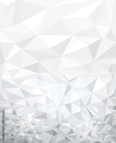 Vector abstract gray, triangles background. © rvika