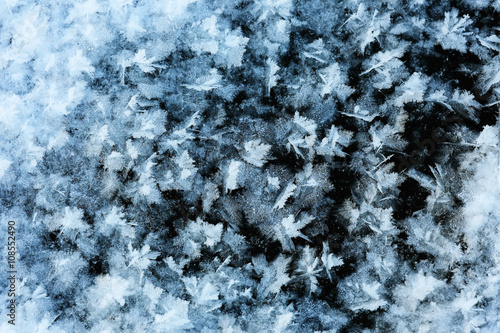 rime snow texture