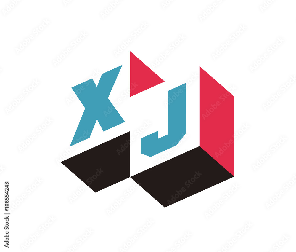 XJ Initial Logo for your startup venture XJ Initial Logo for your startup venture
