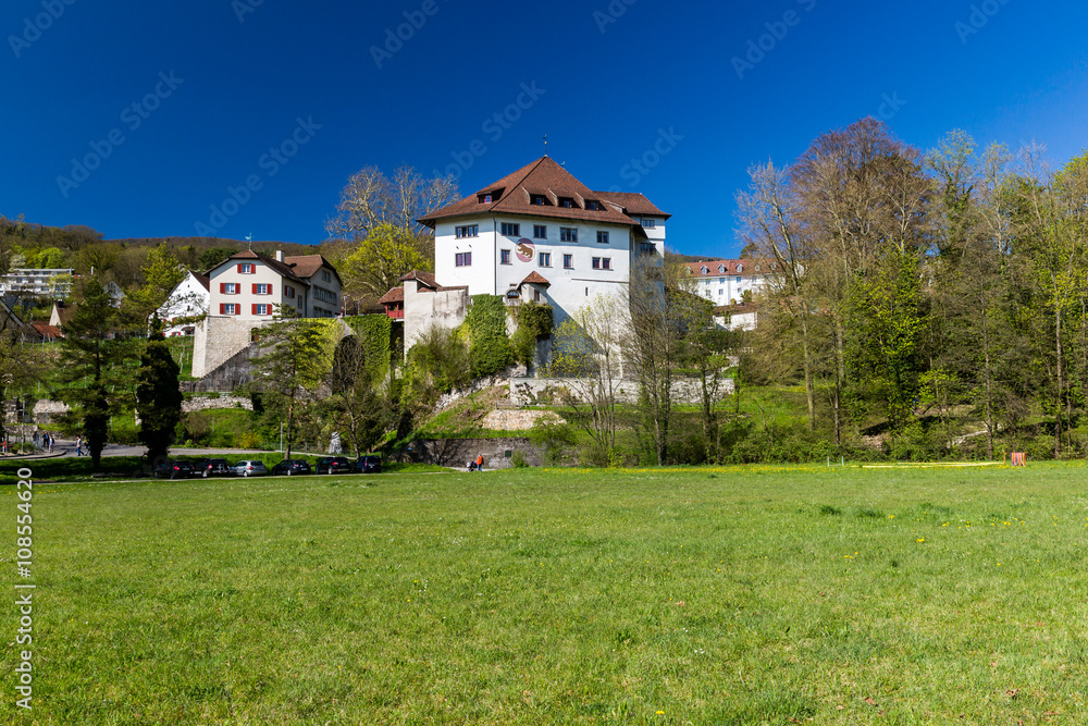 Castle Biberstein in the canton of Aargau