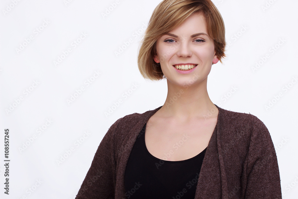 Obraz premium Happy woman portrait