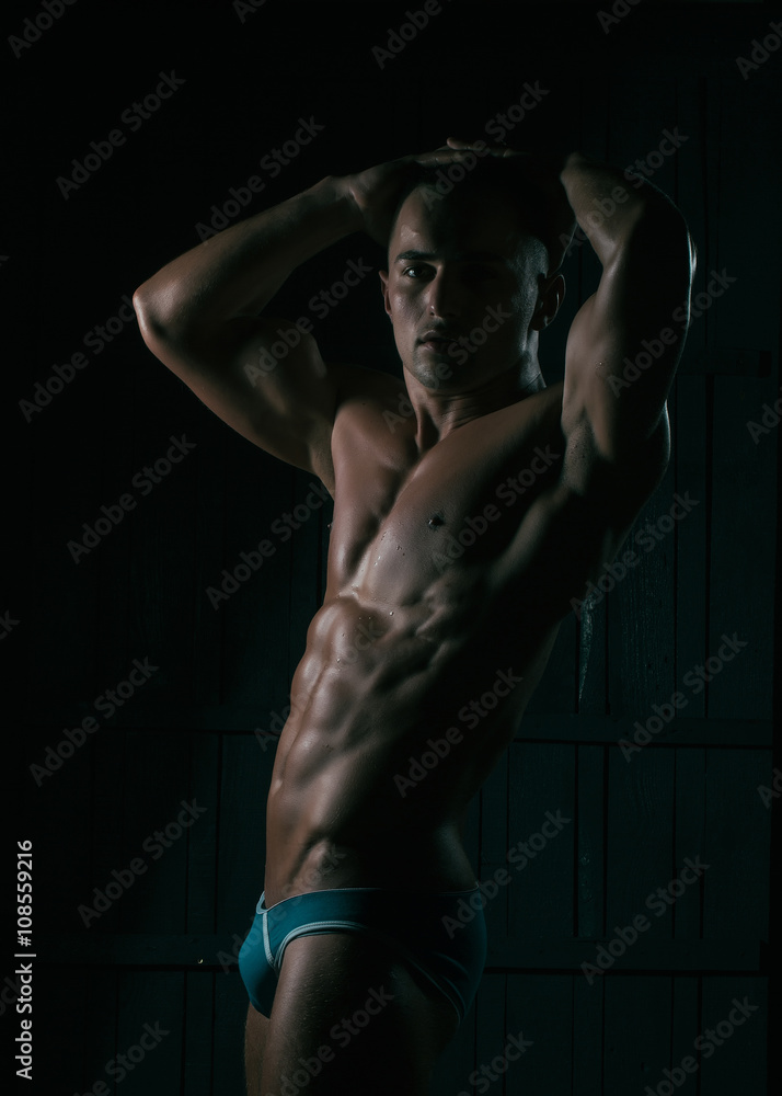 Muscular sexy man Muscular sexy man