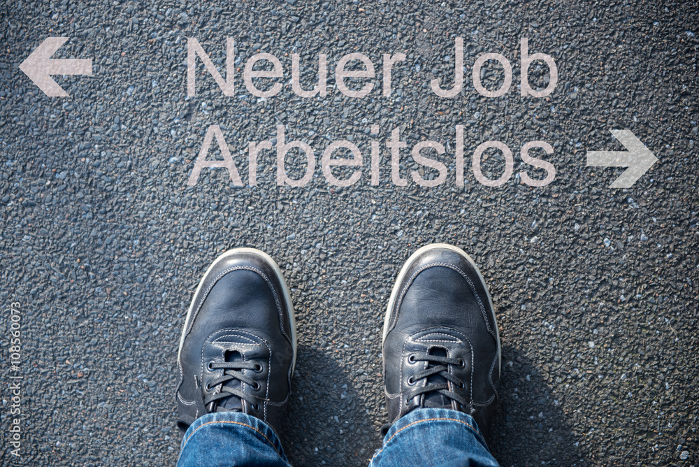 Konzept für neuer JOb als Alternative zu arbeitslos StockFoto Adobe Stock