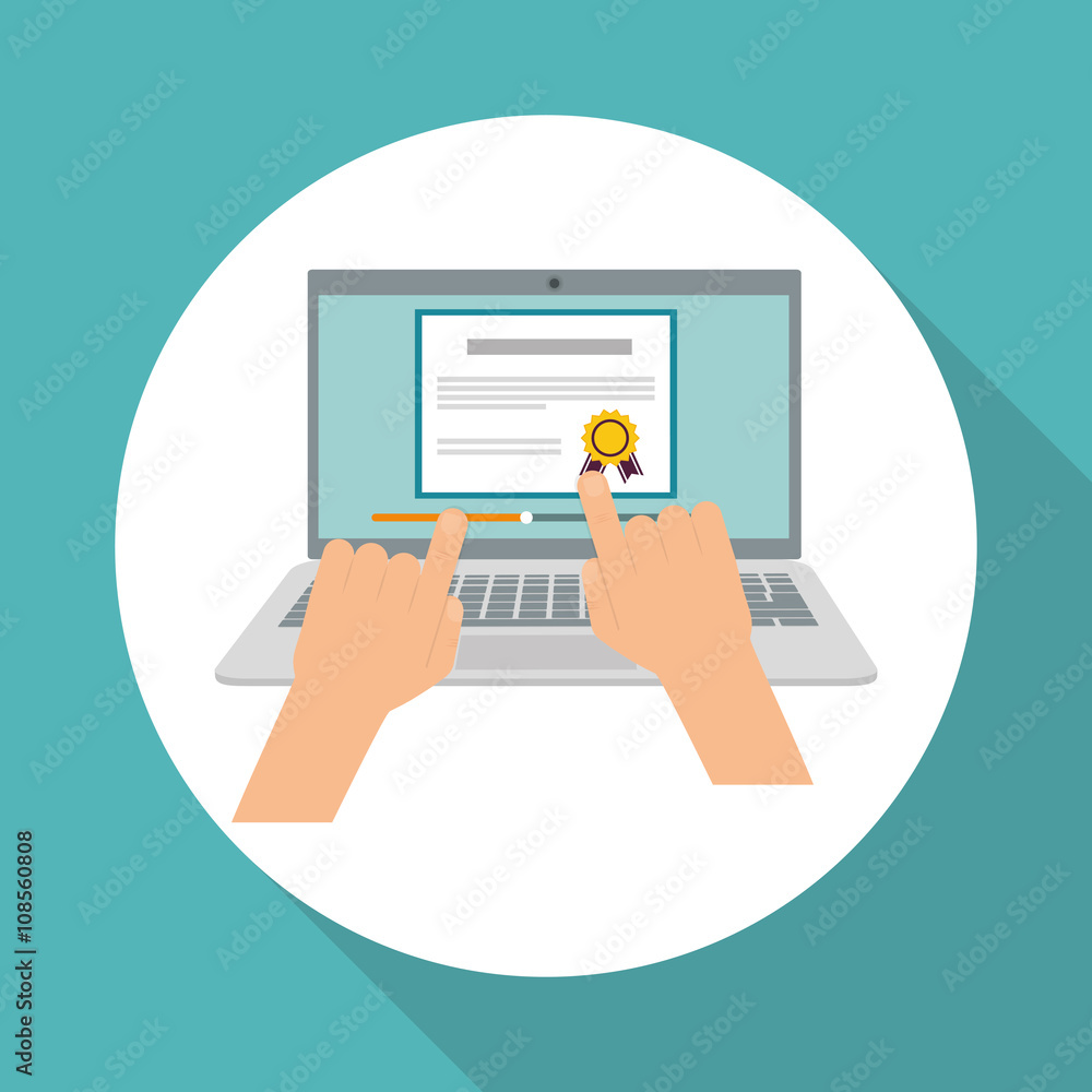 learning graphic design , vector illustration learning graphic design , vector illustration
