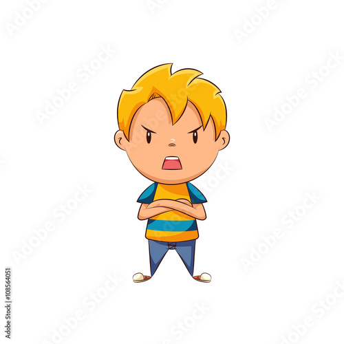 Angry kid
