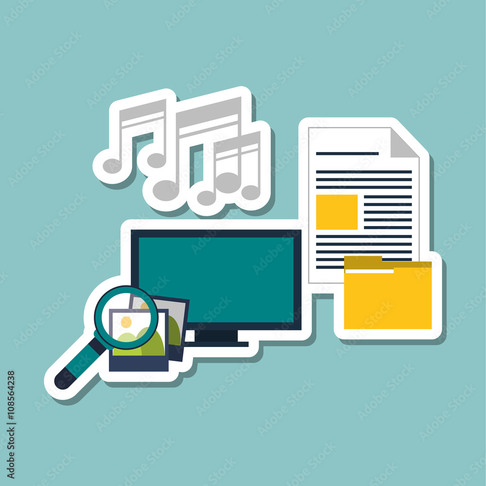Icon of internet things design, vector illustration Icon of internet things design, vector illustration