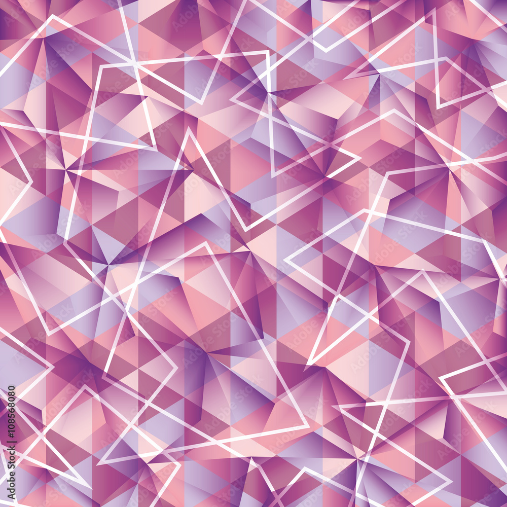 Obraz premium Geometry multicolored background, vector design