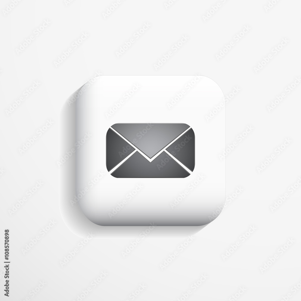 Mail 3d Icon. Mail 3d Icon.