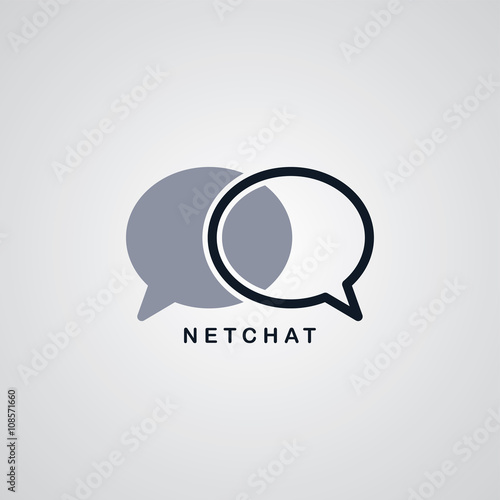 network chat logotype