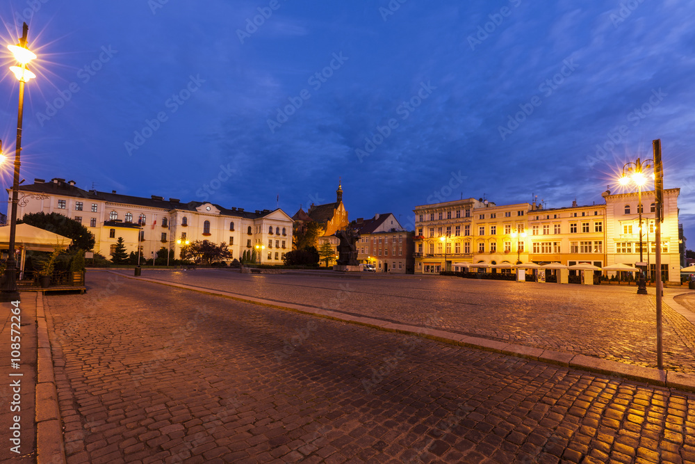 Old town square in Bydgoszcz
