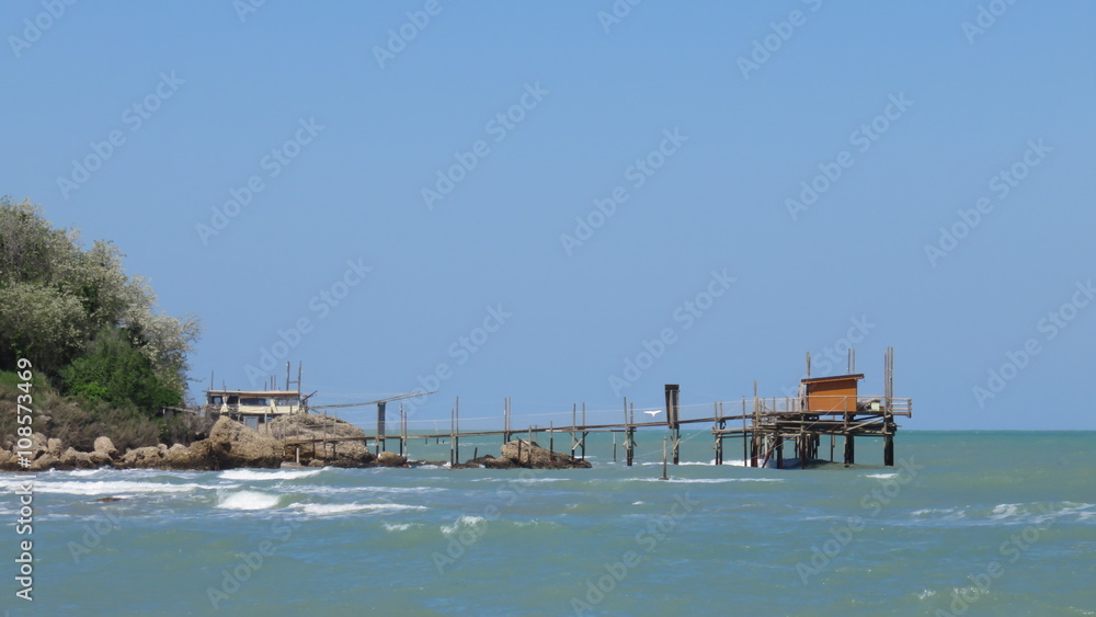 Trabocco a Vasto marina