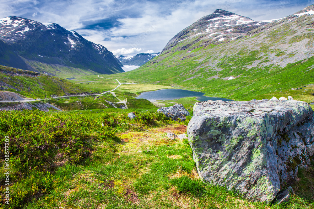 Obraz premium Trollstigen (Troll's road) Norway, Europe