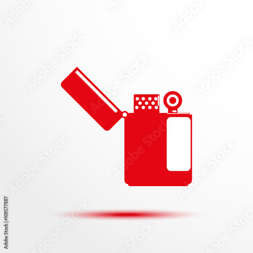 Lighter. Vector icon.