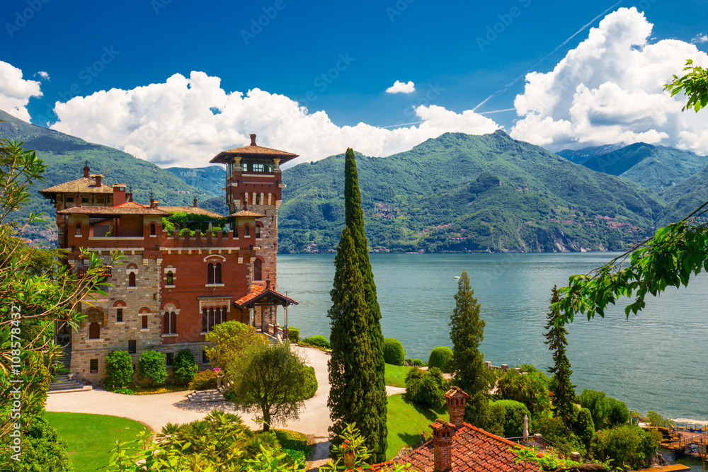 Lake Como Italy Europe Villa Was Used For Film Scene In Movie James