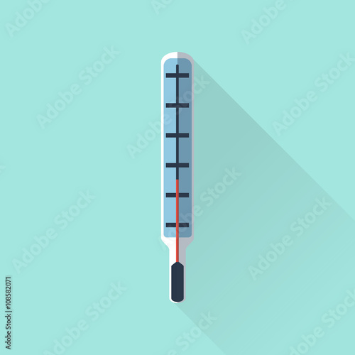 Medical thermometer, mercury