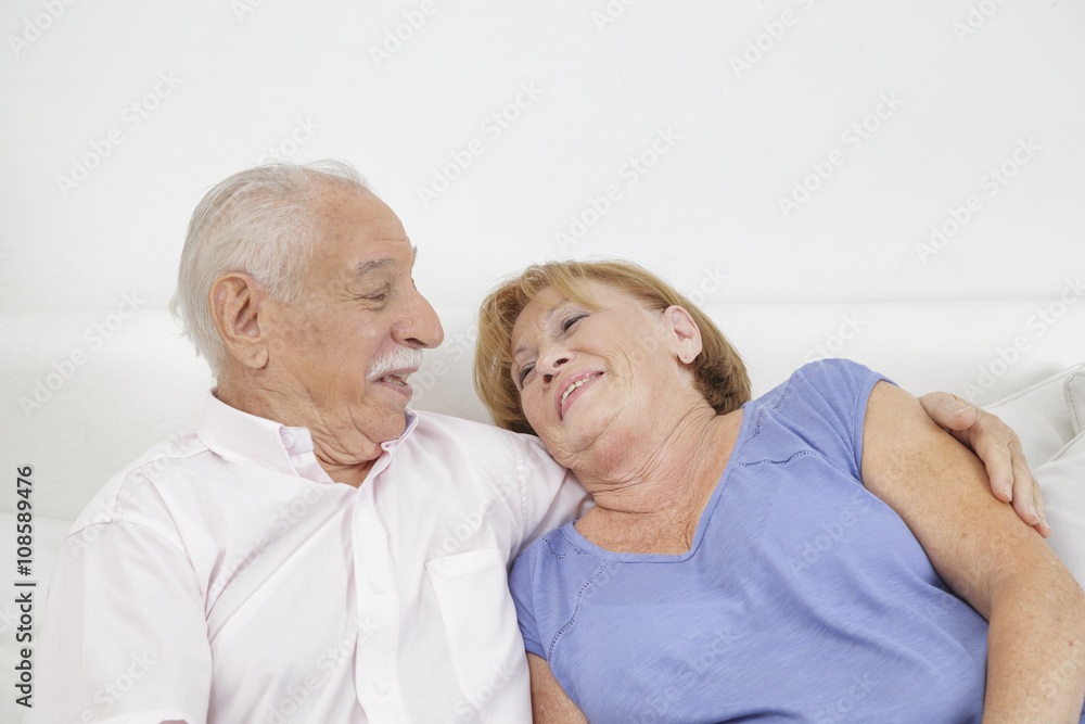 portrait of a loving senior couple portrait of a loving senior couple