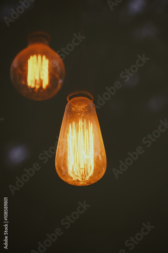 Vintage light bulb © Successo images