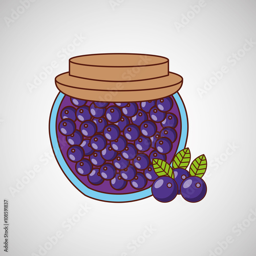 fruit jam design 