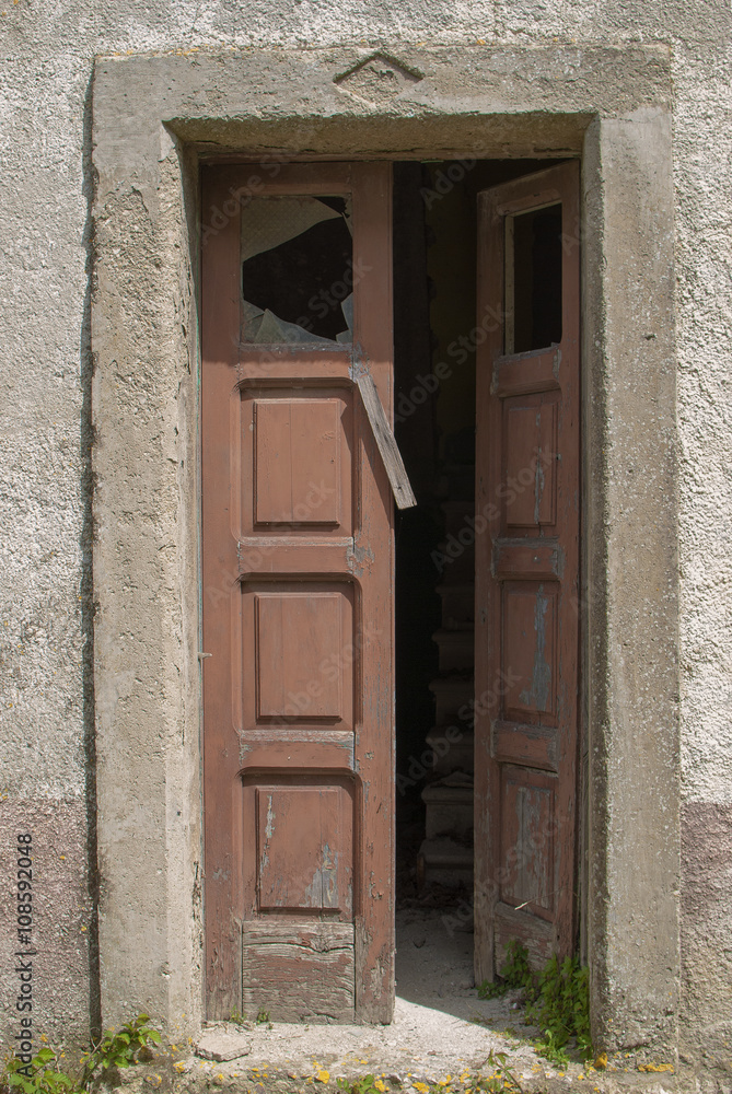 Fototapeta premium Old door