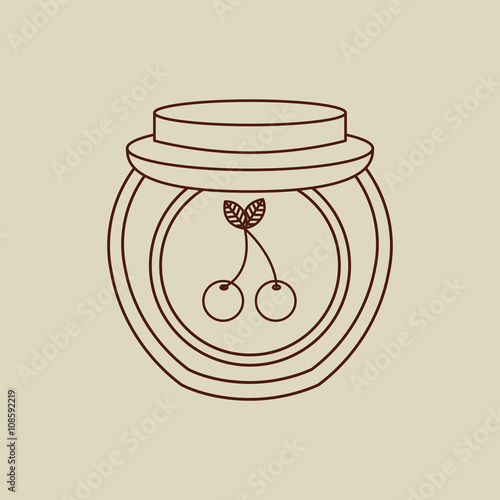 fruit jam design 