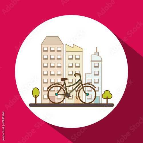 Graphic design of Bike lifestyle , editable vector