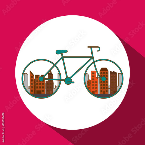 Graphic design of Bike lifestyle , editable vector