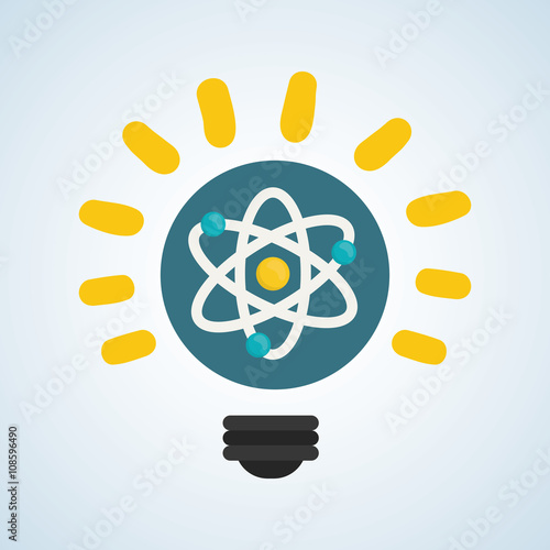 Flat illustration about back to school design, education related