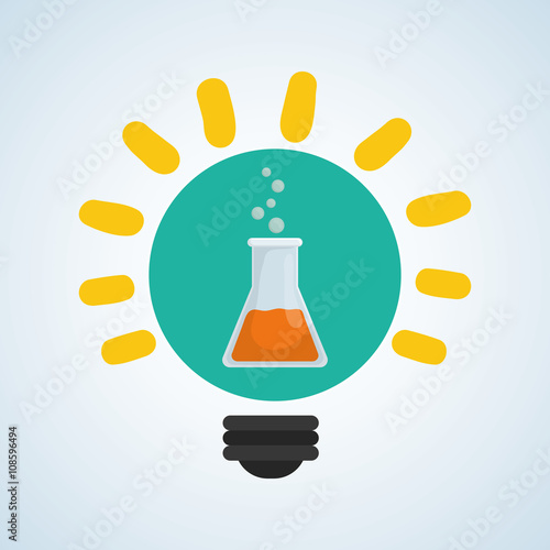 Flat illustration about back to school design, education related