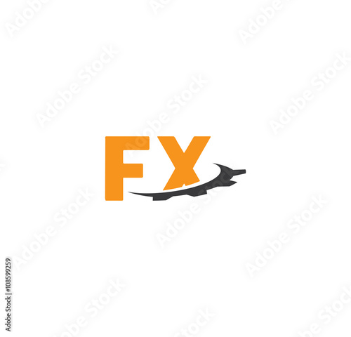 Free Download fx alphabet with swoosh gears - GFXLoad