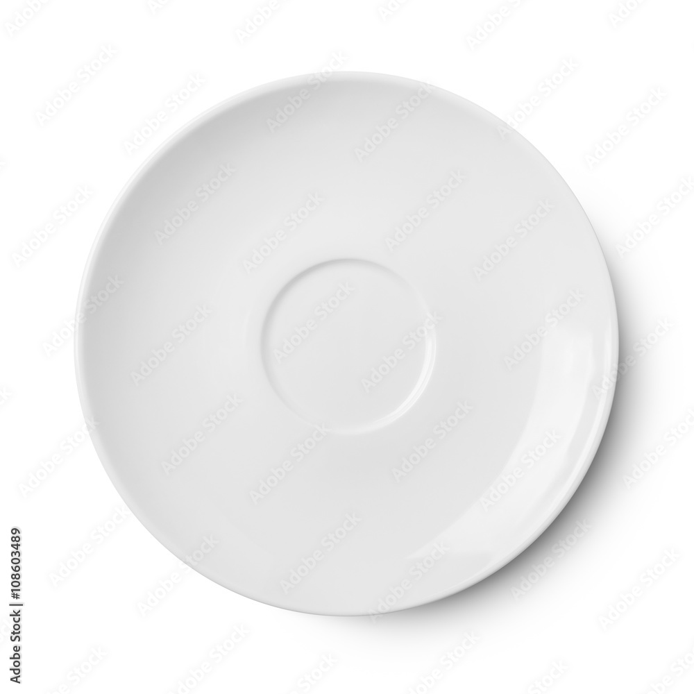 Empty plate. Empty plate.