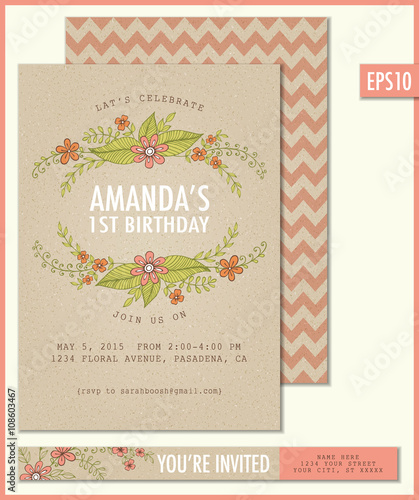 Birthday Party Invitation