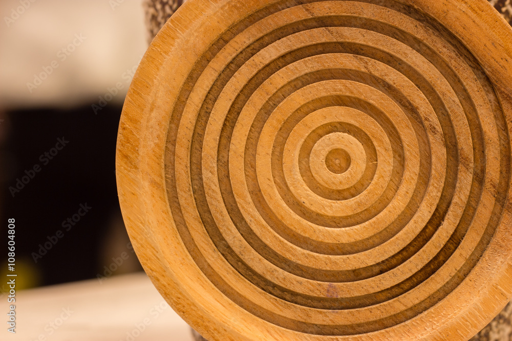 circular wooden pattern circular wooden pattern