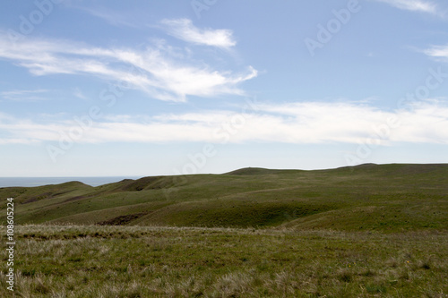 among the hills of the steppe