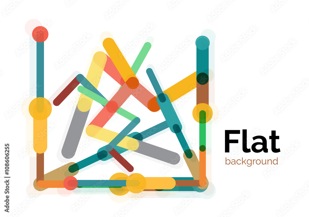 Abstract geometric background Abstract geometric background