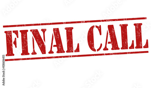 Final call stamp